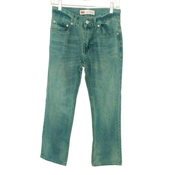 Levi's Other - Levis 505 Boys Straight Leg Blue Denim Jeans - Size 16 (28x28)